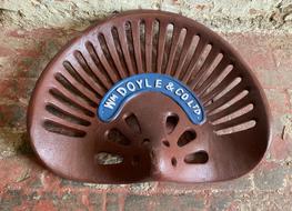 Doyle tractor seat